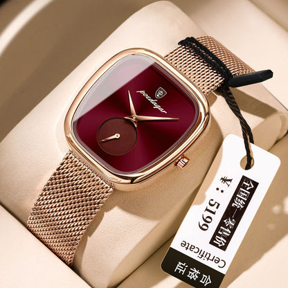 Temperament Korean Style Advanced Waterproof Net Red Watch For Women